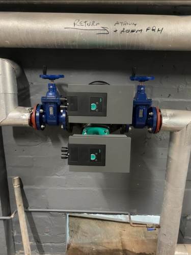 Commercial plant room pressure-reducing valves